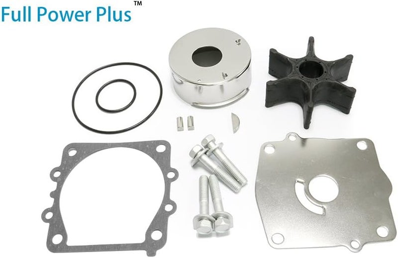 Full Power Plus Yamaha Outboard Water Pump Repair Kit 115HP 130HP Impeller Replacement Kit (1997-UP) 6N6-W0078-02 6n6-w0078-02-00 - Image 2